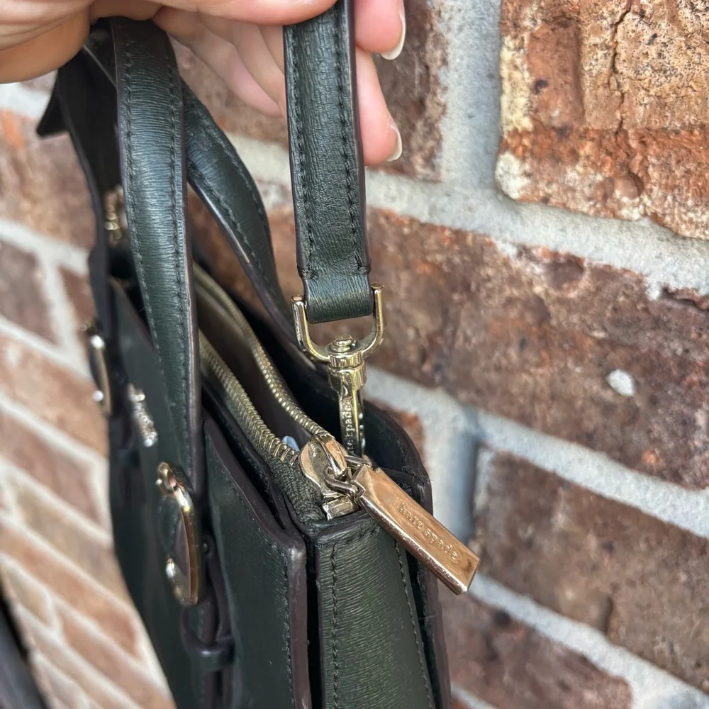 Kate Spade dark green Crossbody Bag